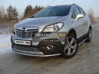 Решётка радиатора нижняя 12 мм Opel Mokka 2012 4WD Turbo
